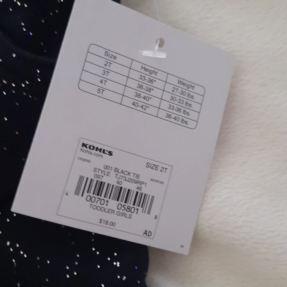 3 for $30. Black leggings with silver glitter